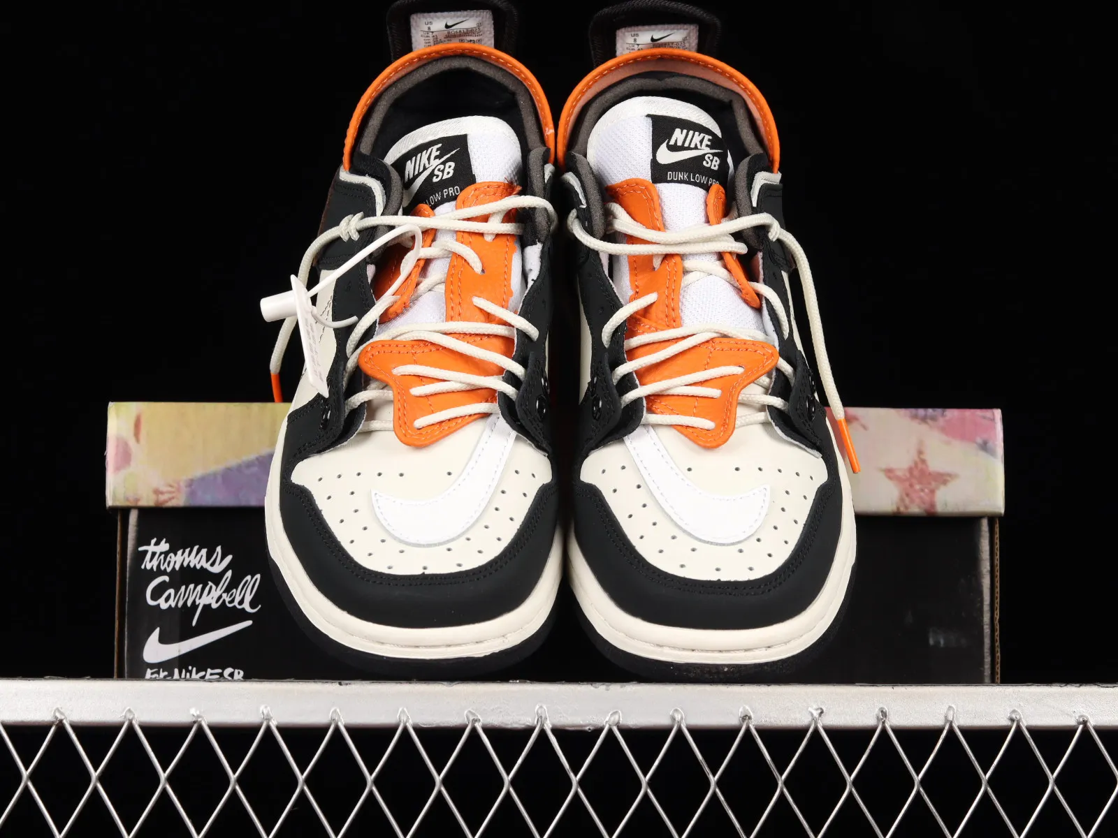 Nike SB Dunk Low Beige Black Orange Brown BQ6817-025