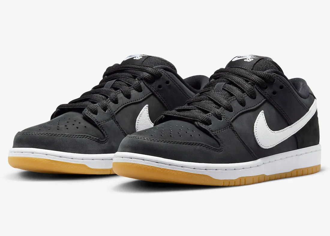 Nike SB Dunk Low Black White Gum Light Brown CD2563-006