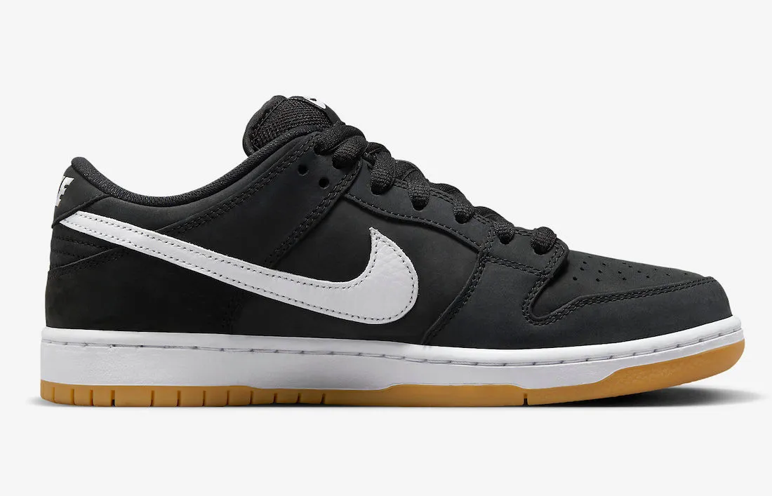 Nike SB Dunk Low Black White Gum Light Brown CD2563-006