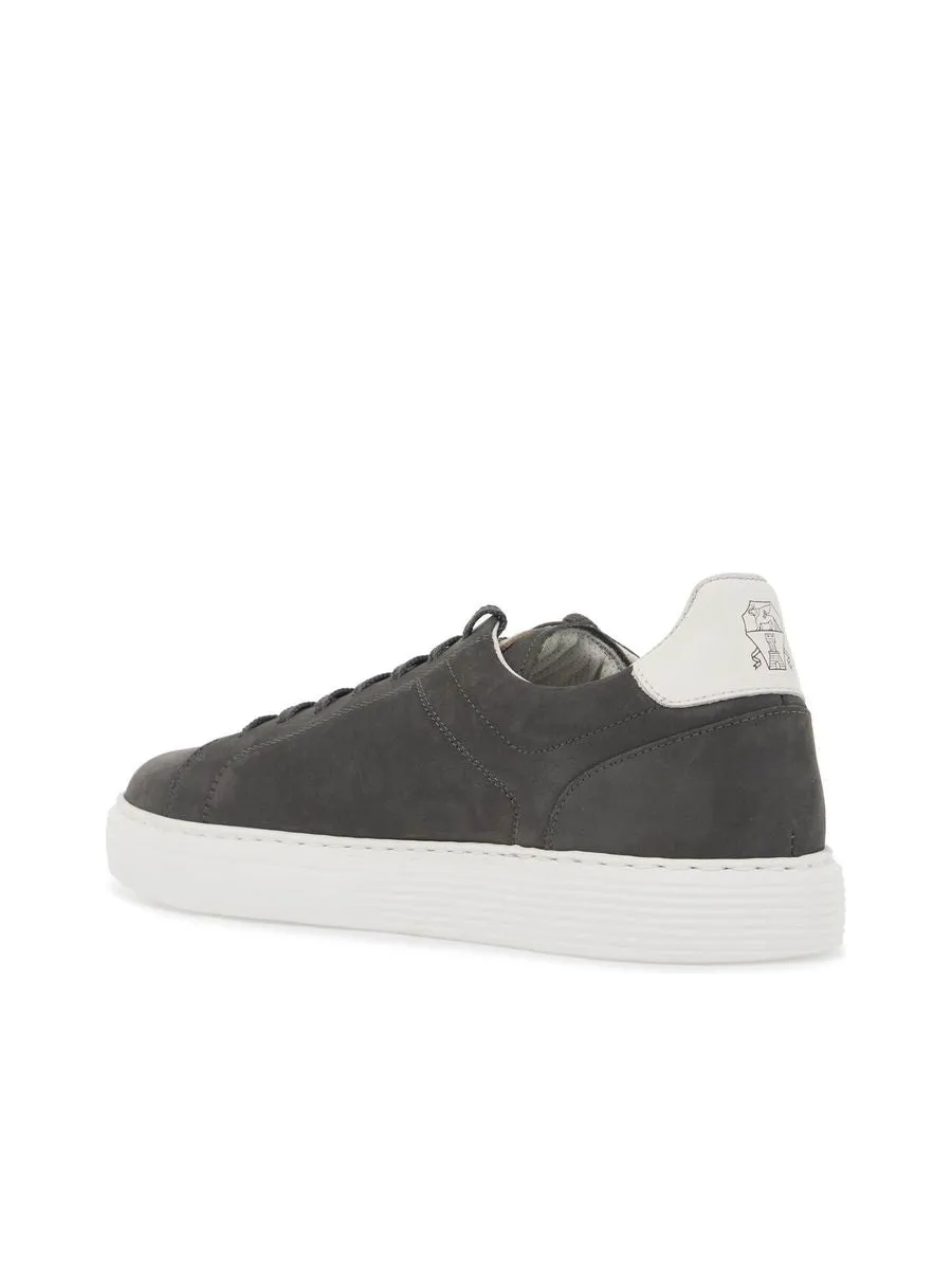 Nubuck Leather Sneakers