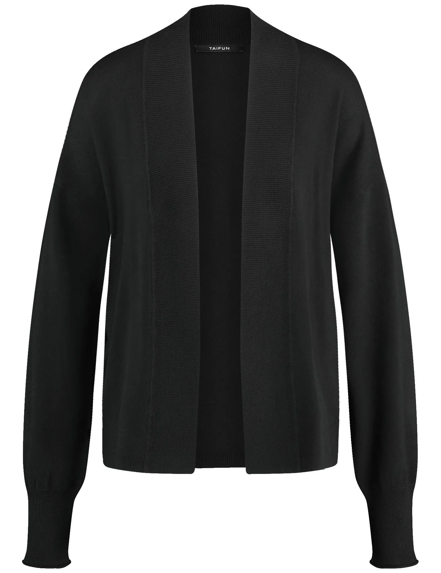 Open-fronted cardigan