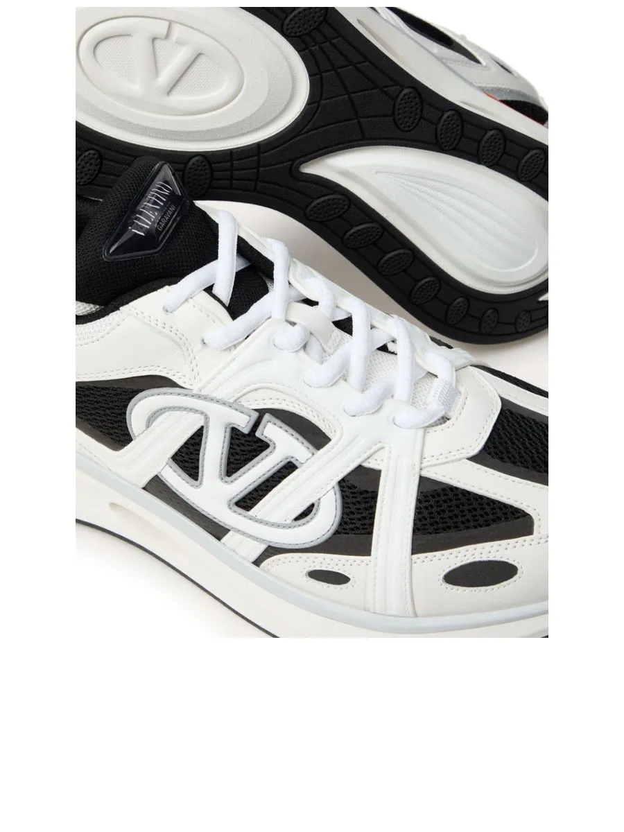 Panelled Mesh Sneakers