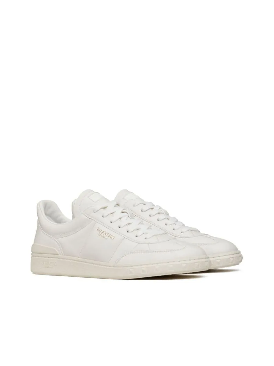 Panelled Sneakers With Rockstud Detail