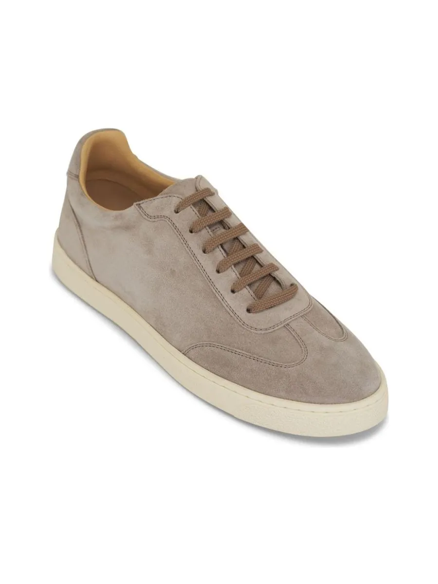 Panelled Suede Sneakers