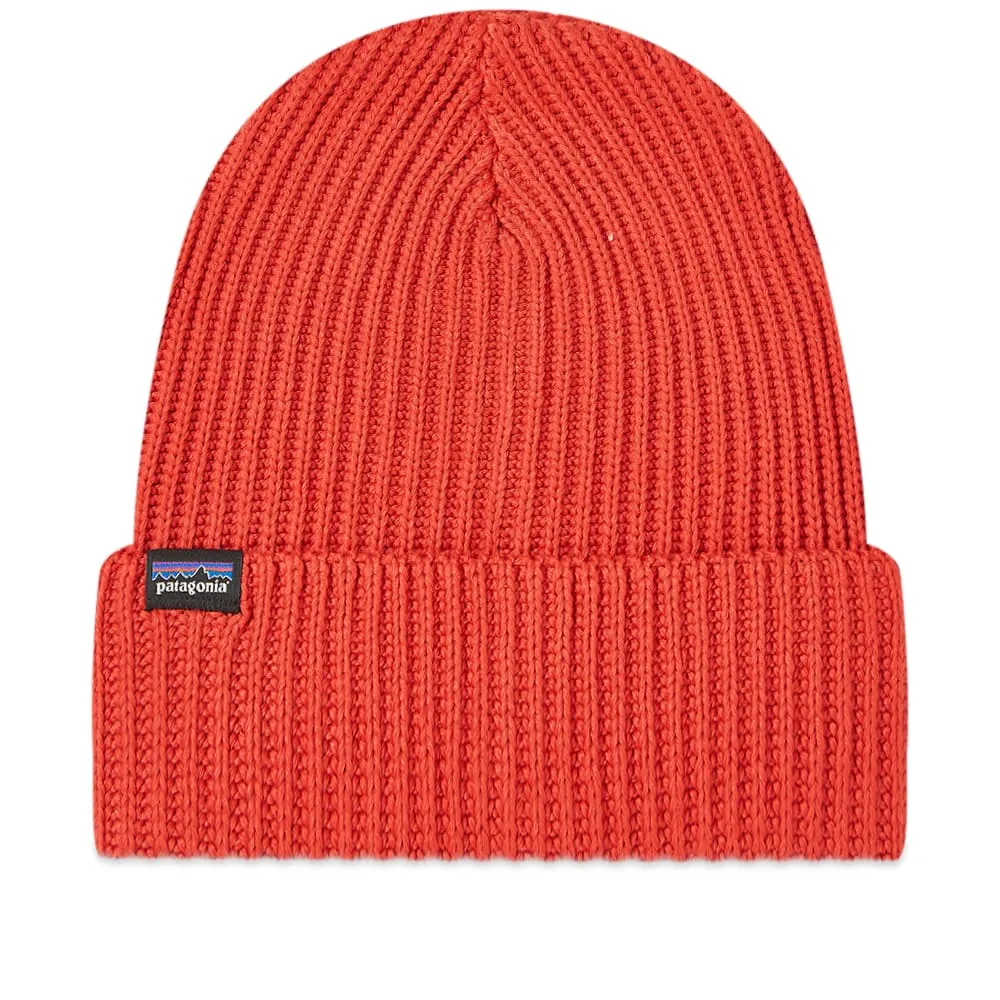 Patagonia Fishermans Rolled BeanieHot Ember