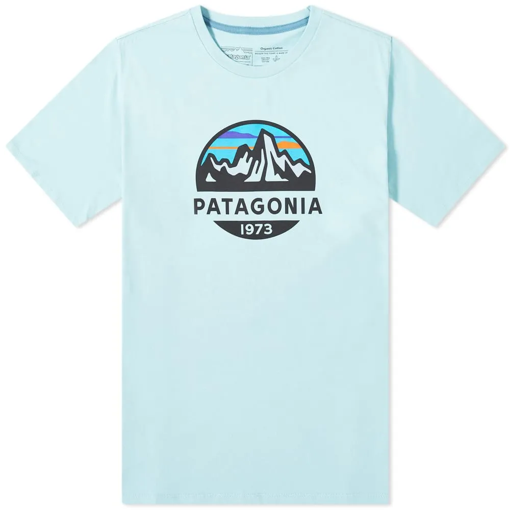 Patagonia Fitz Roy Scope Organic TeeBig Sky Blue