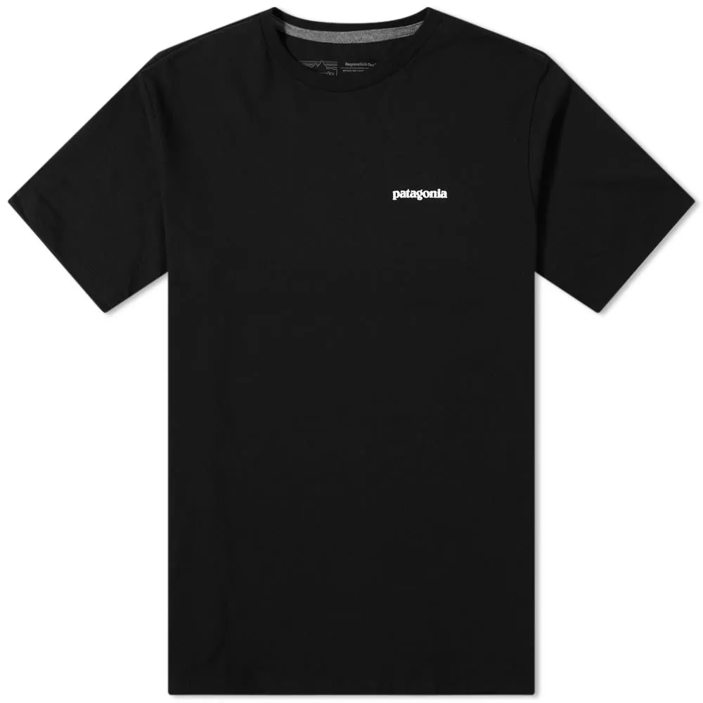 Patagonia P-6 Logo Responsibili-TeeBlack