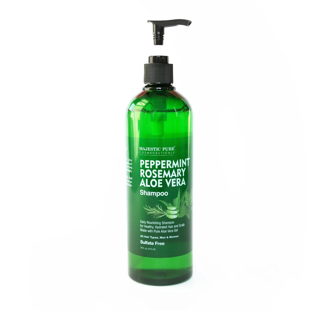 Peppermint Rosemary Aloe Vera Shampoo