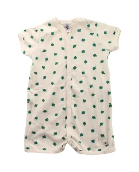 Petit Bateau Short Sleeve Romper 3-6M