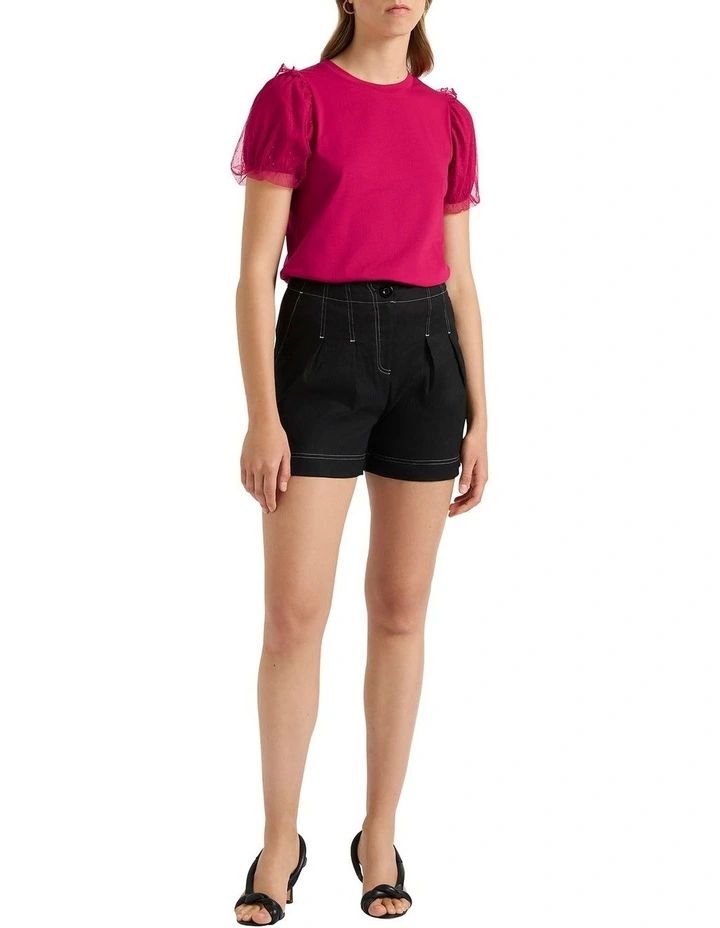 Pia Short in Black