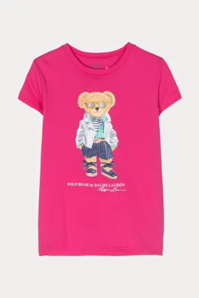 Polo Ralph Lauren Kids 3-5 Ya Kz ocuk Polo Bear T-shirt