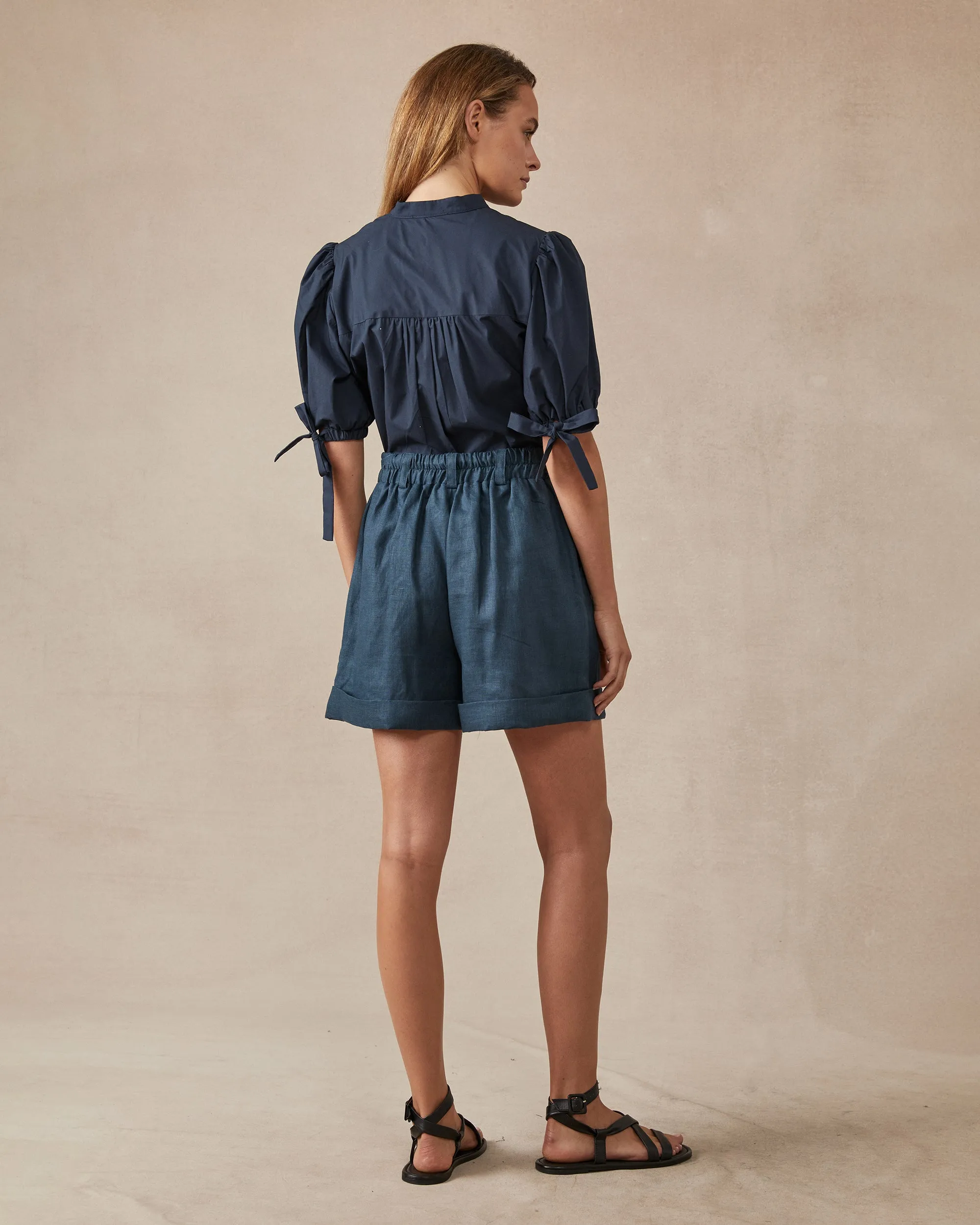 Poppy Shorts Sapphire