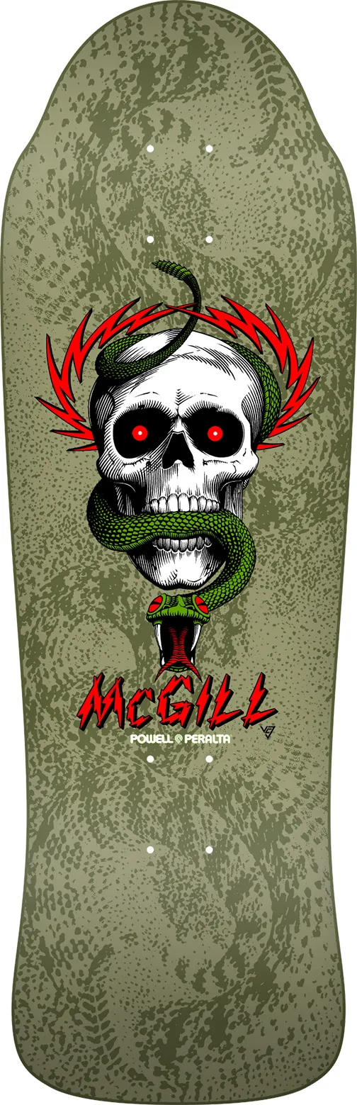 POWELL PERALTA DECK REISSUE BB MCGILL GREEN 9.9 X 30.4