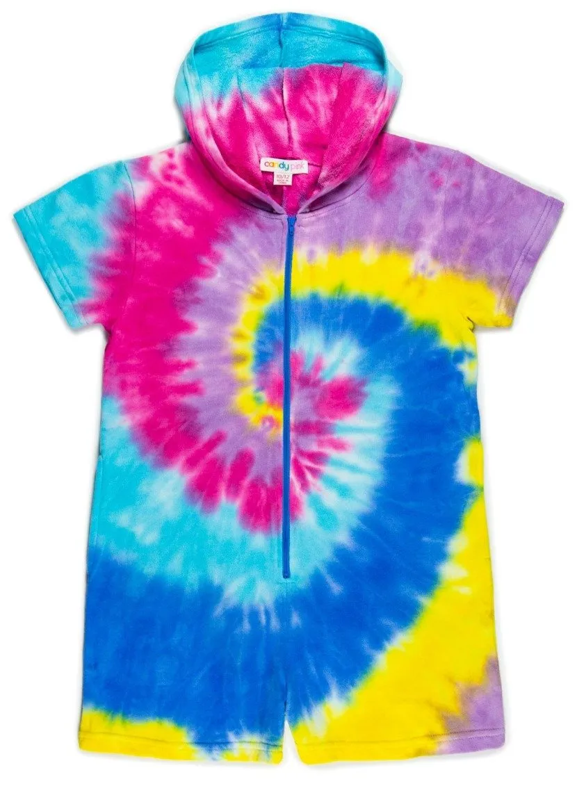 Rainbow Swirl Romper