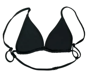 REAL Strung Bikini Top-Black