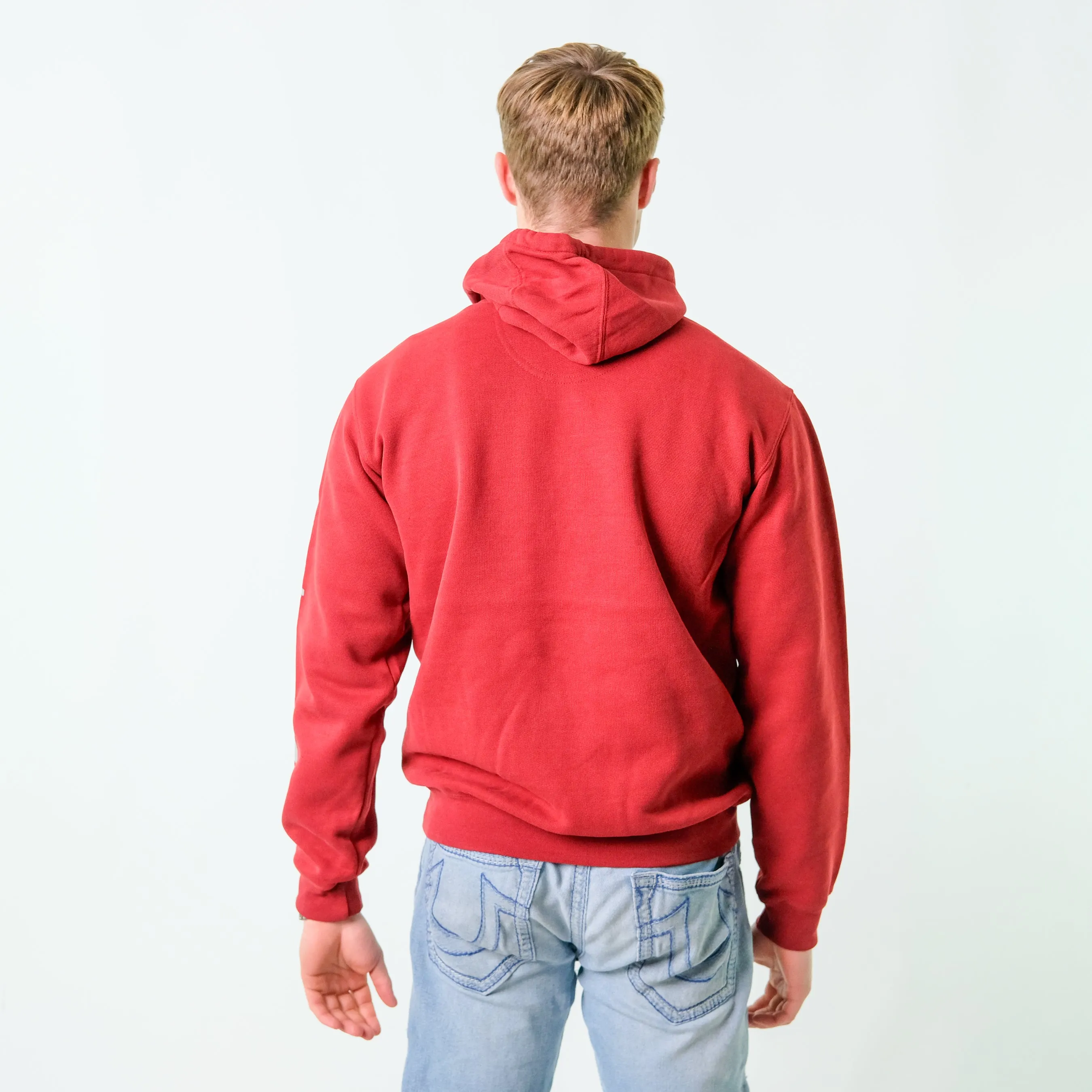 Red y2ks Carhartt Hoodie (S)