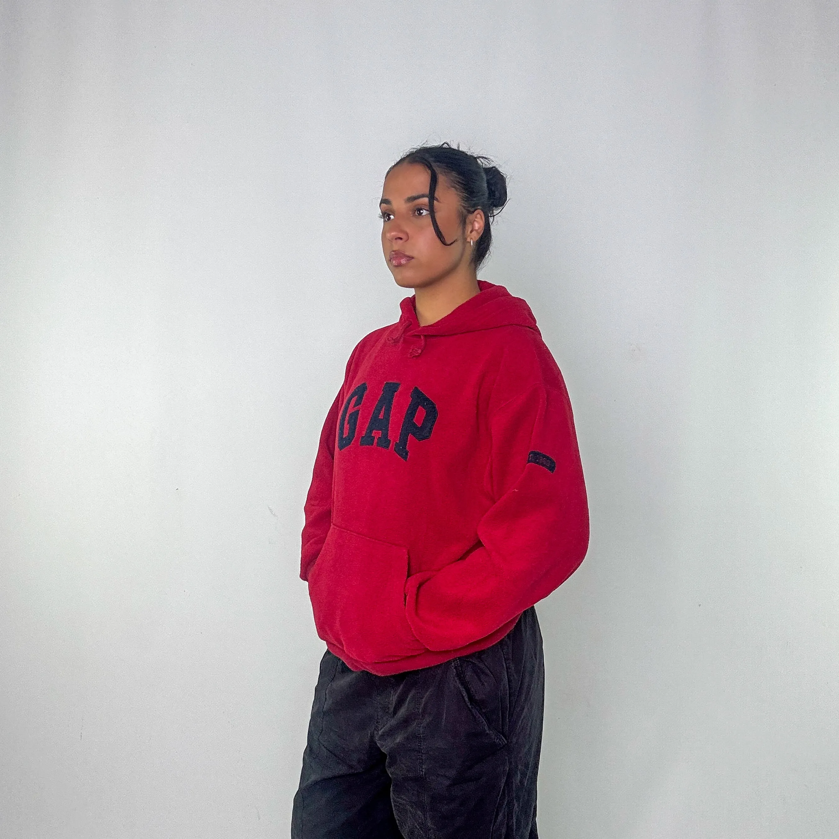 Red y2ks Gap Hoodie (M)