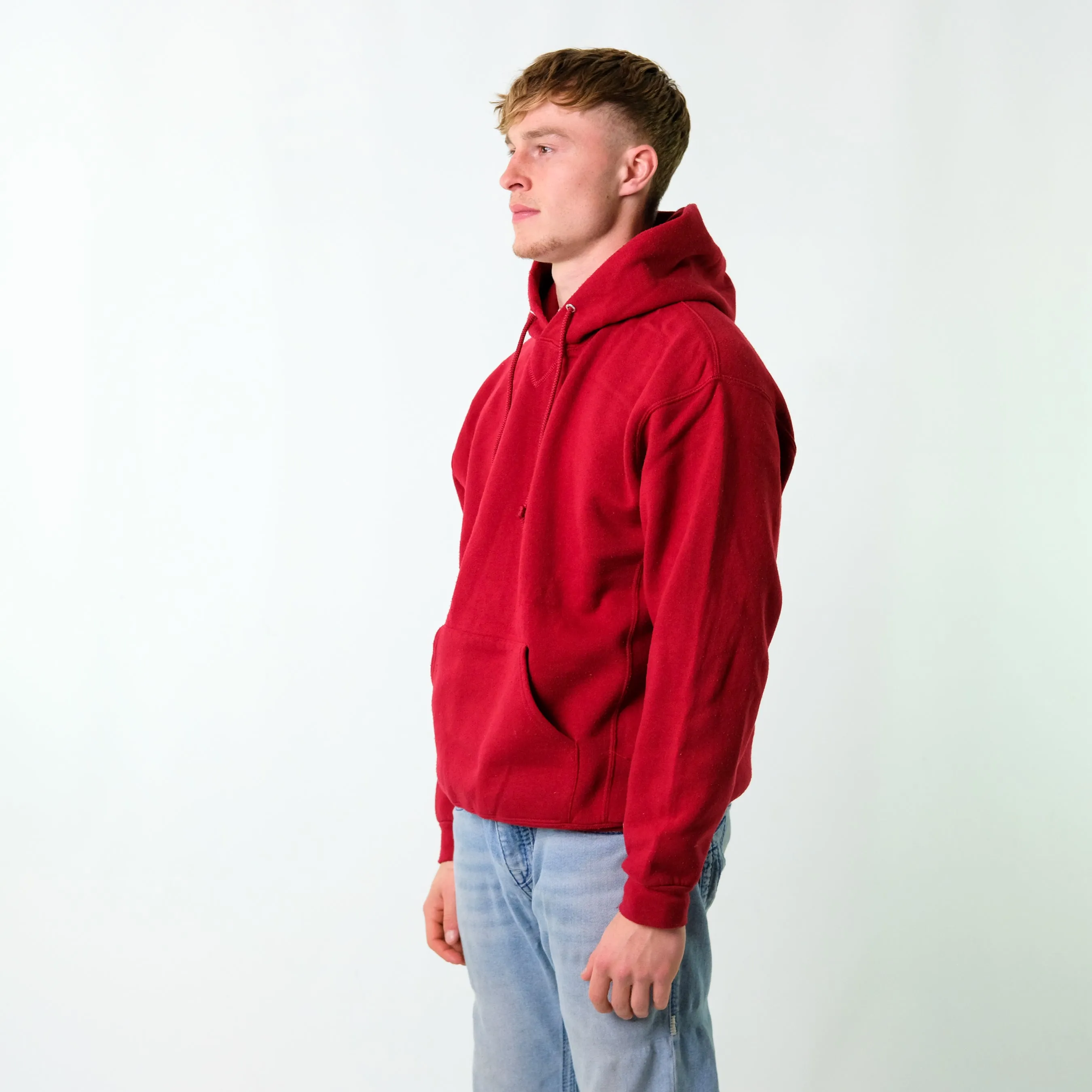 Red y2ks Russel Athletic Hoodie (L)