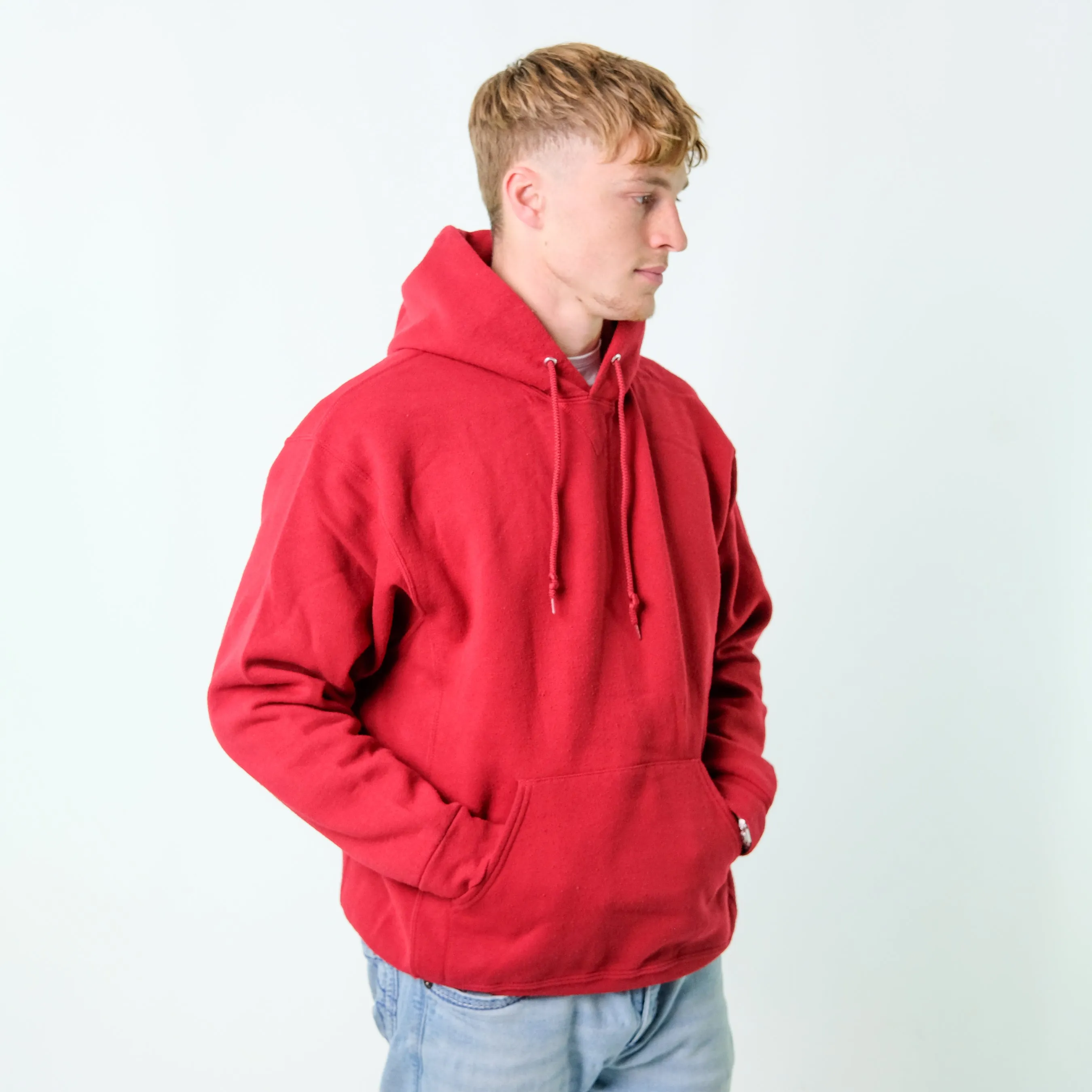 Red y2ks Russel Athletic Hoodie (L)