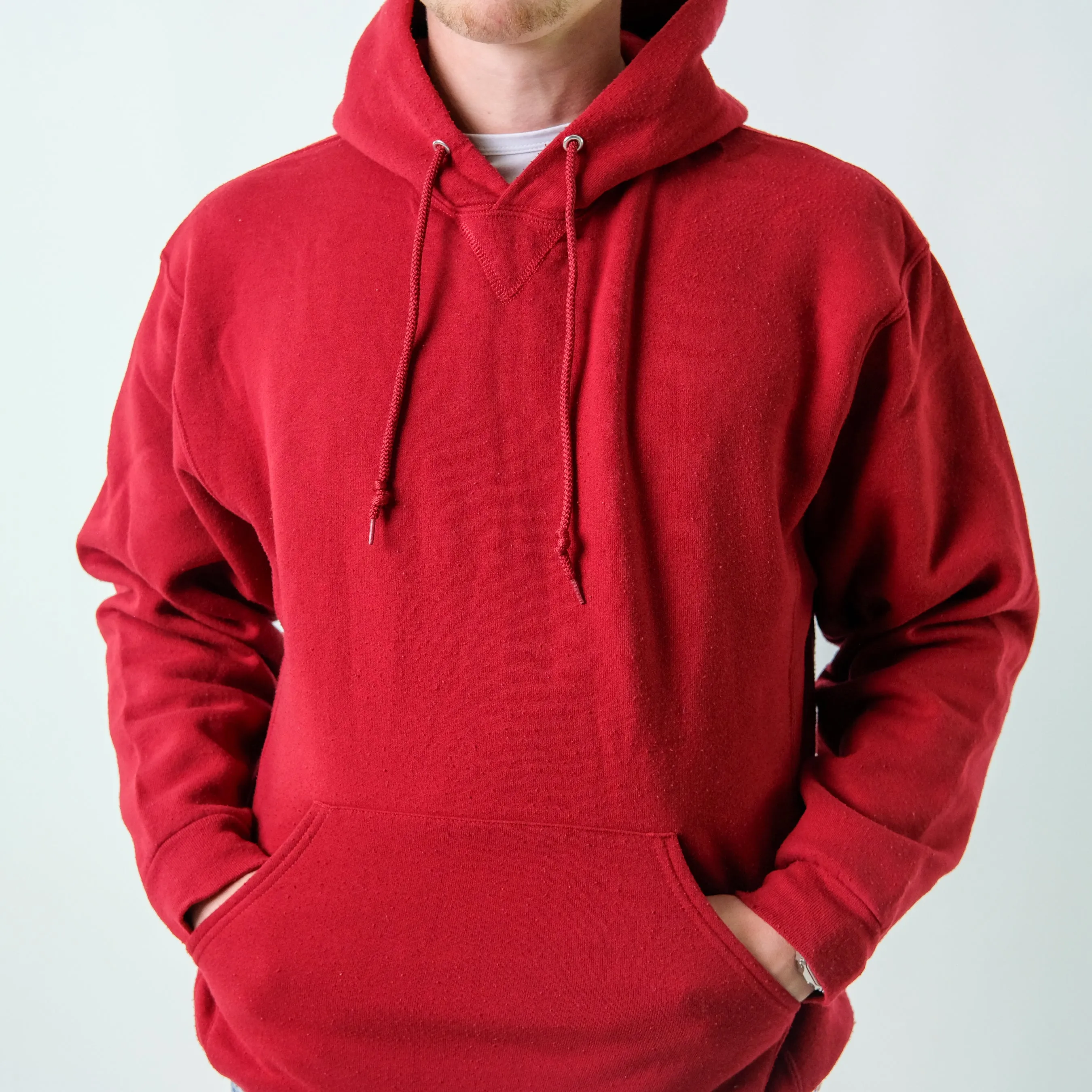 Red y2ks Russel Athletic Hoodie (L)