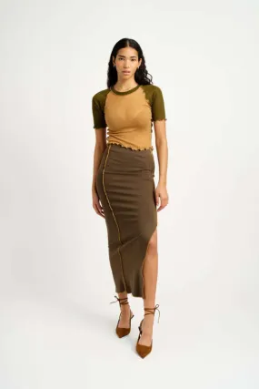 Renata Skirt - Khaki