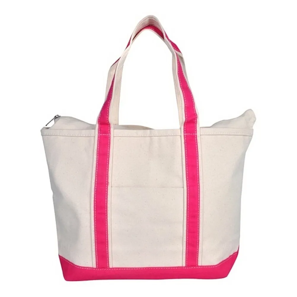 Rhombus Large Boat Tote Canvas Bag