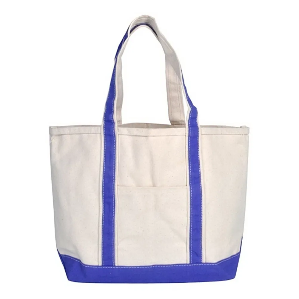 Rhombus Large Boat Tote Canvas Bag