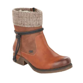 Rieker Women's Fee 88 Boot Brown