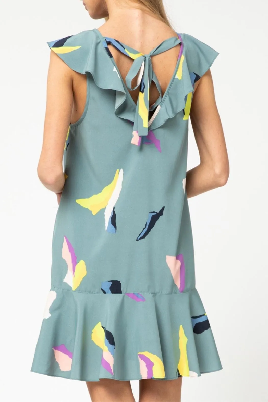 Ruffle Detail Dress