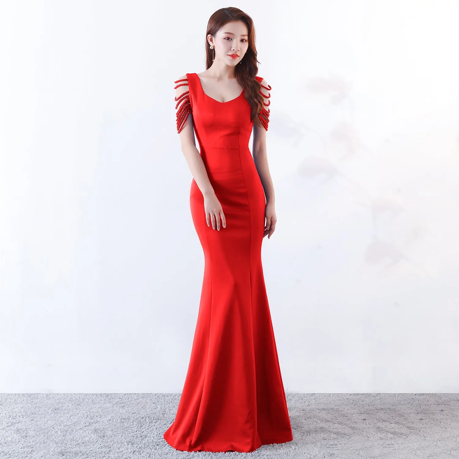 s skirt fishtail dress
