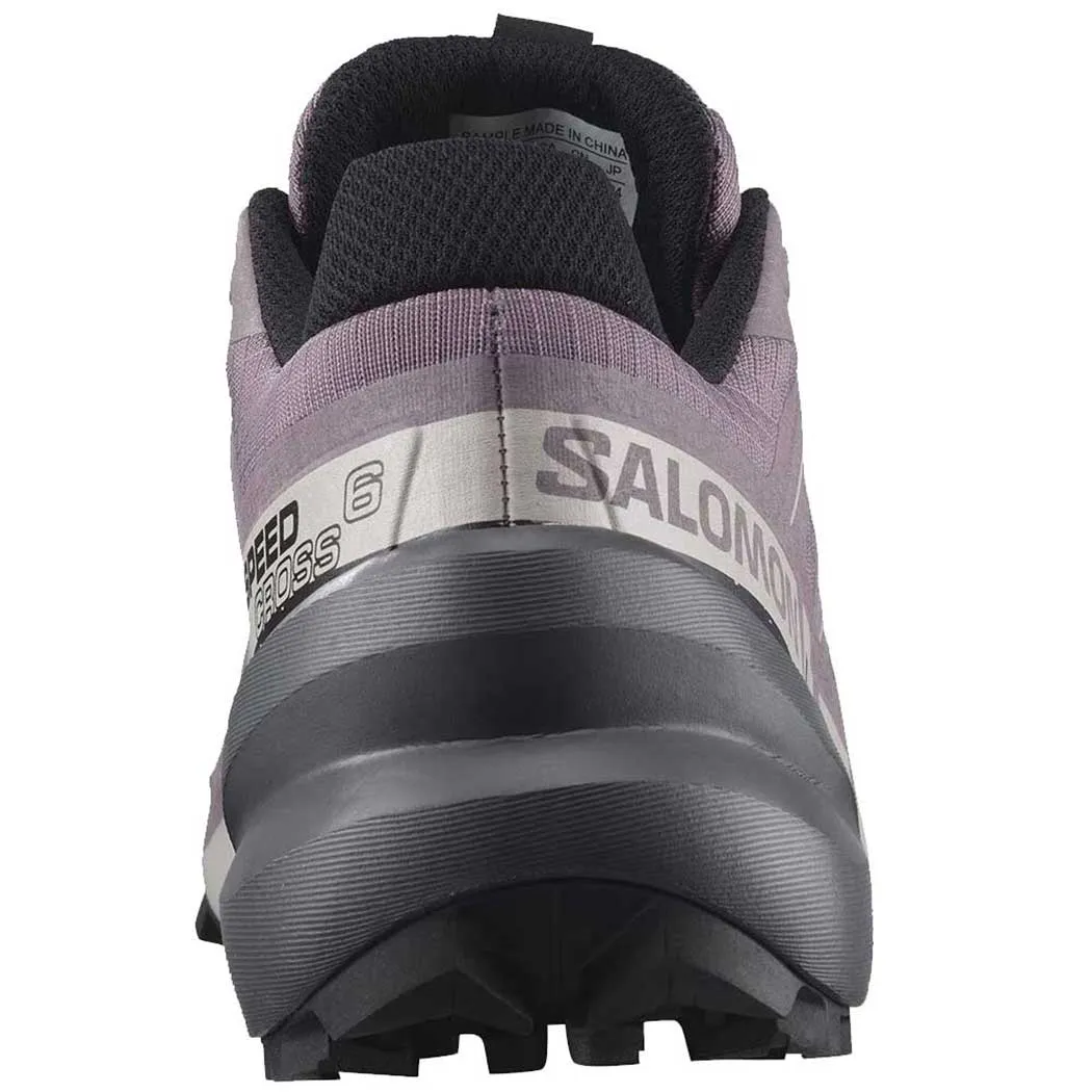 Salomon Speedcross 6 Trail Runner Moonscape/ Black/ Ashes of Roses (Women's)