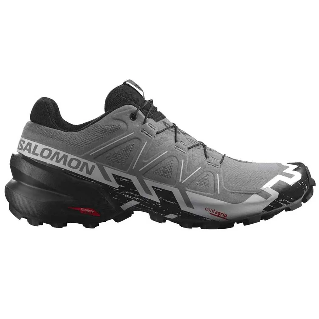 Salomon Speedcross 6 Trail Runner Quiet Shade/ Black/ Pearl Blue (Men's)