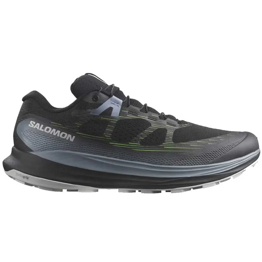 Salomon Ultra Glide 2 Trail Runner Black/ Flint Stone/ Green Gecko (Men's)