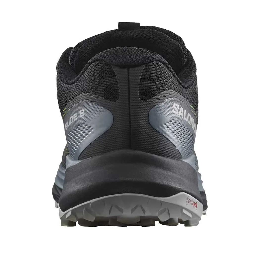 Salomon Ultra Glide 2 Trail Runner Black/ Flint Stone/ Green Gecko (Men's)