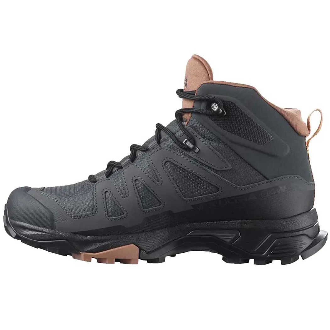 Salomon X Ultra 4 Mid GTX Hiker Ebony/ Mocha Mousse/ Almond (Women's)