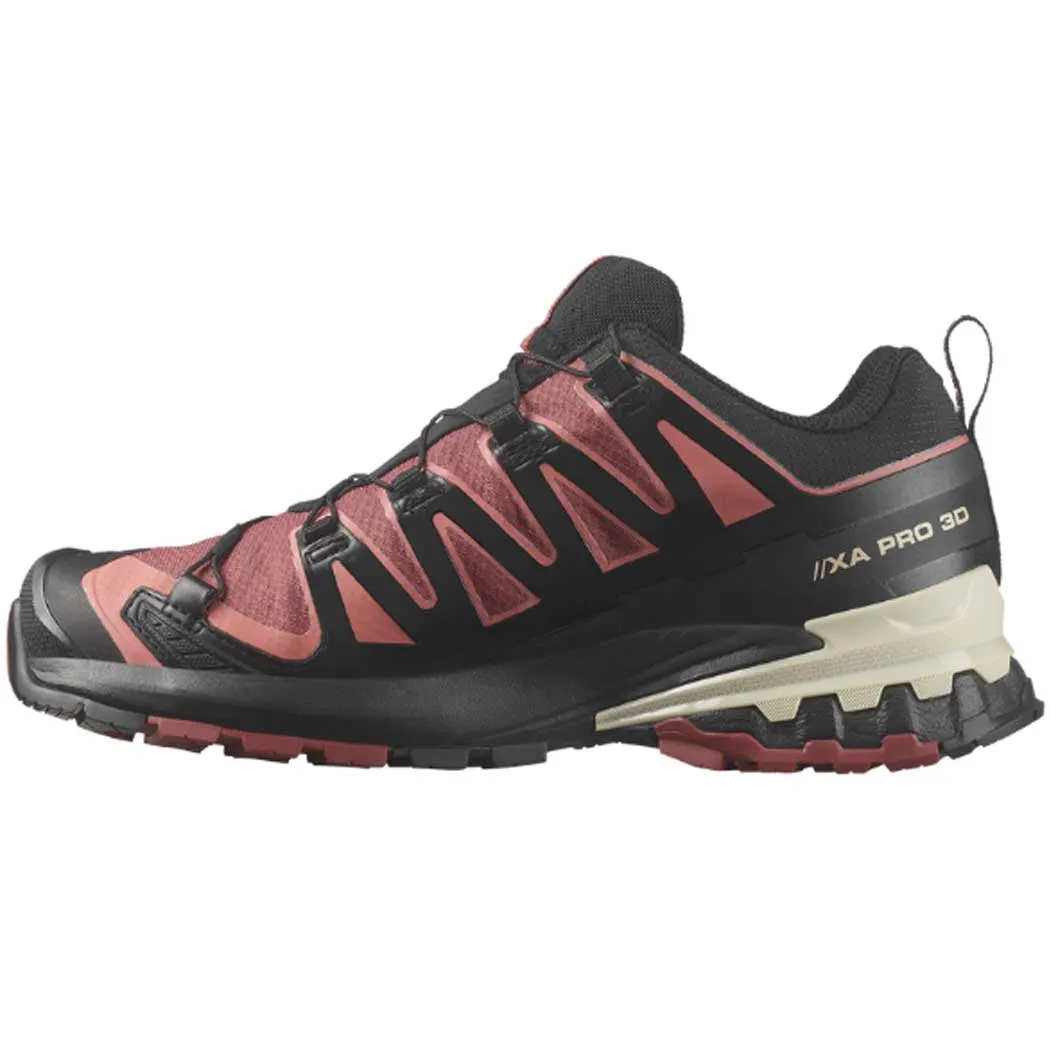 Salomon XA Pro 3D V9 GTX Cow Hide/ Black/ Faded Rose (Women's)