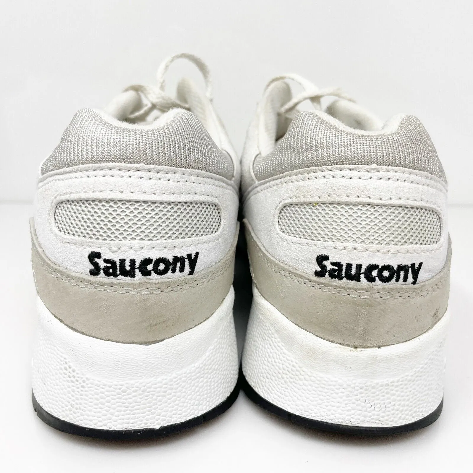 Saucony Mens Shadow 6000 S70441-3 White Running Shoes Sneakers Size 9