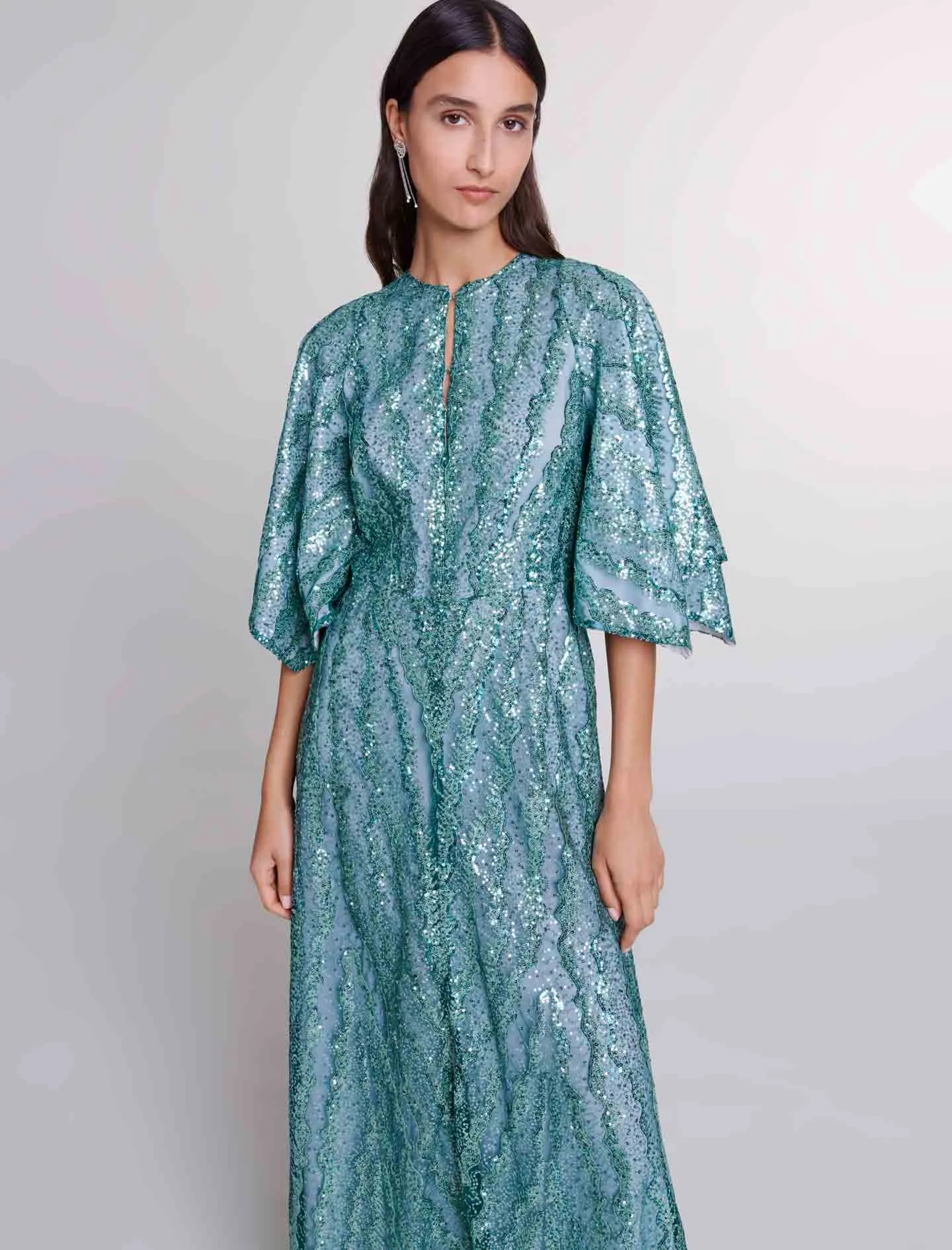 Sequin maxi dress