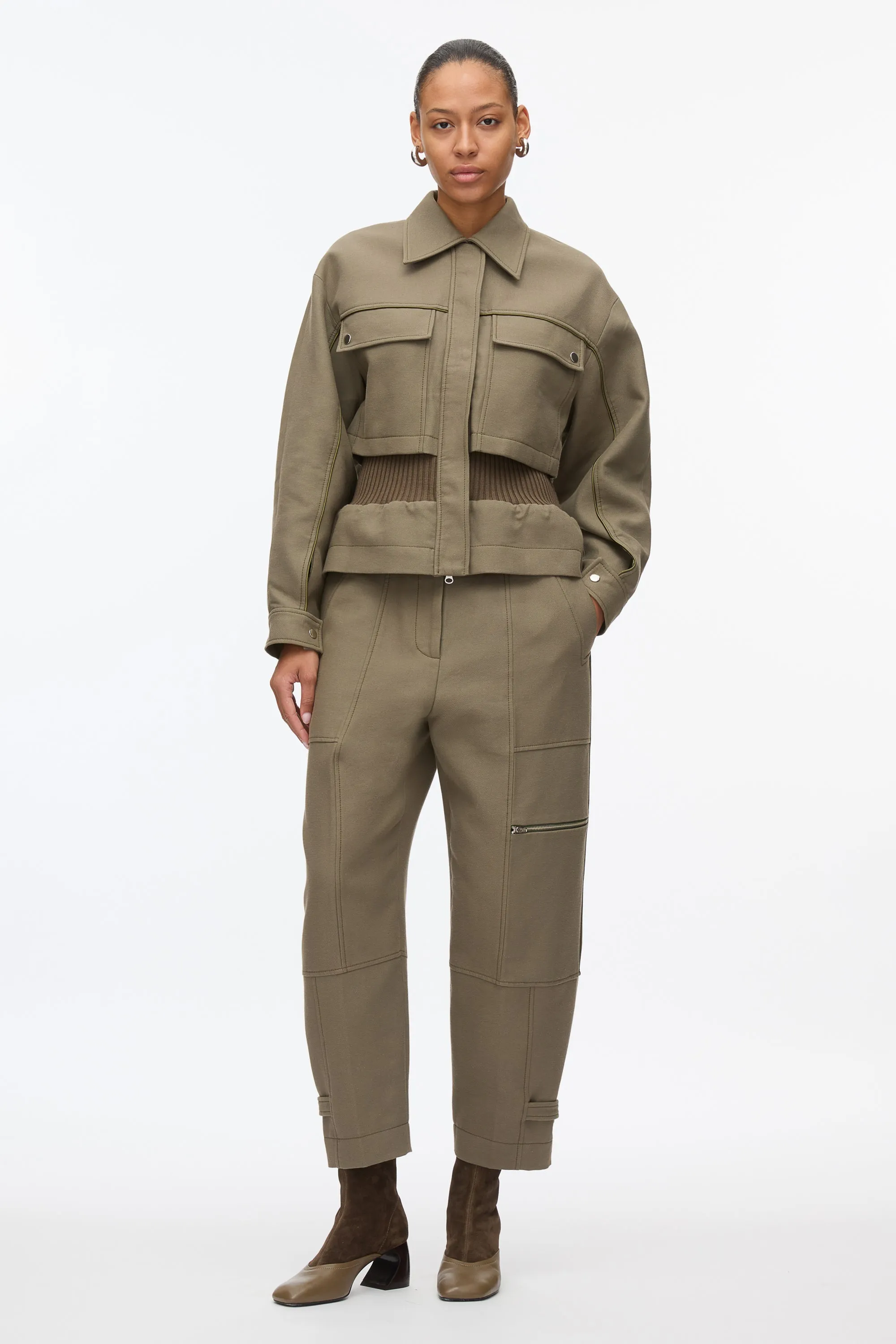 Sergeant Peplum Jacket