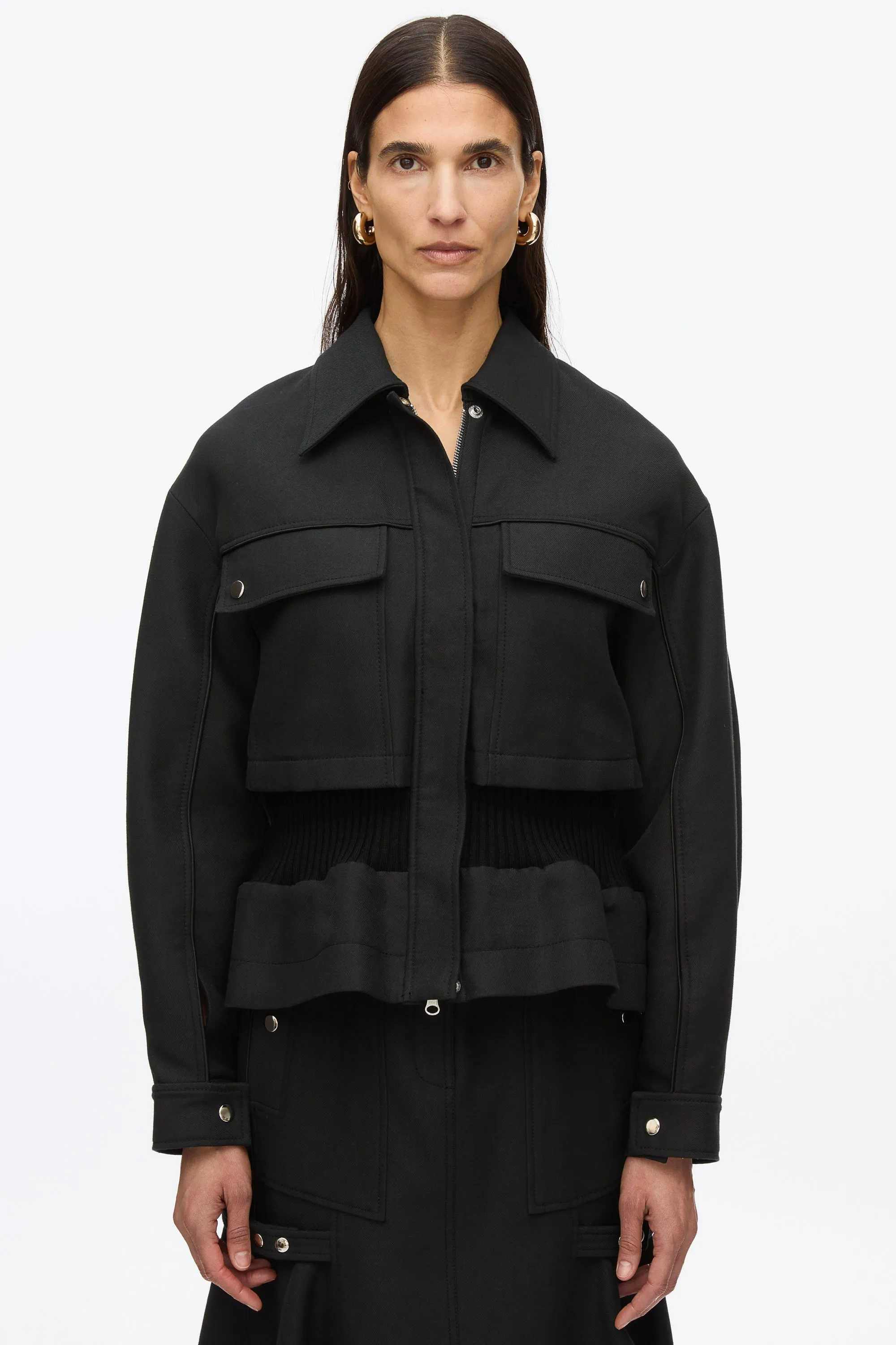 Sergeant Peplum Jacket