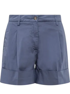 Shorts with Lapel