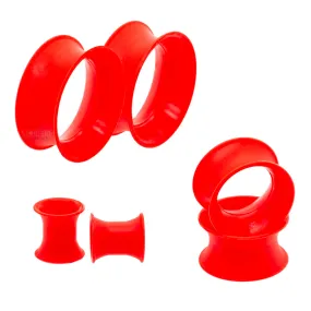 Silicone Skin Eyelets - Red