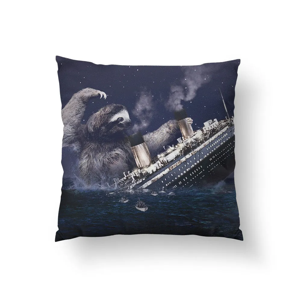 Slothberg Throw Pillow