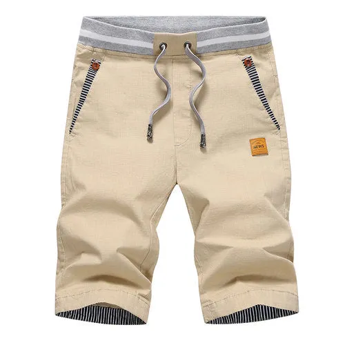 Solid Casual Shorts