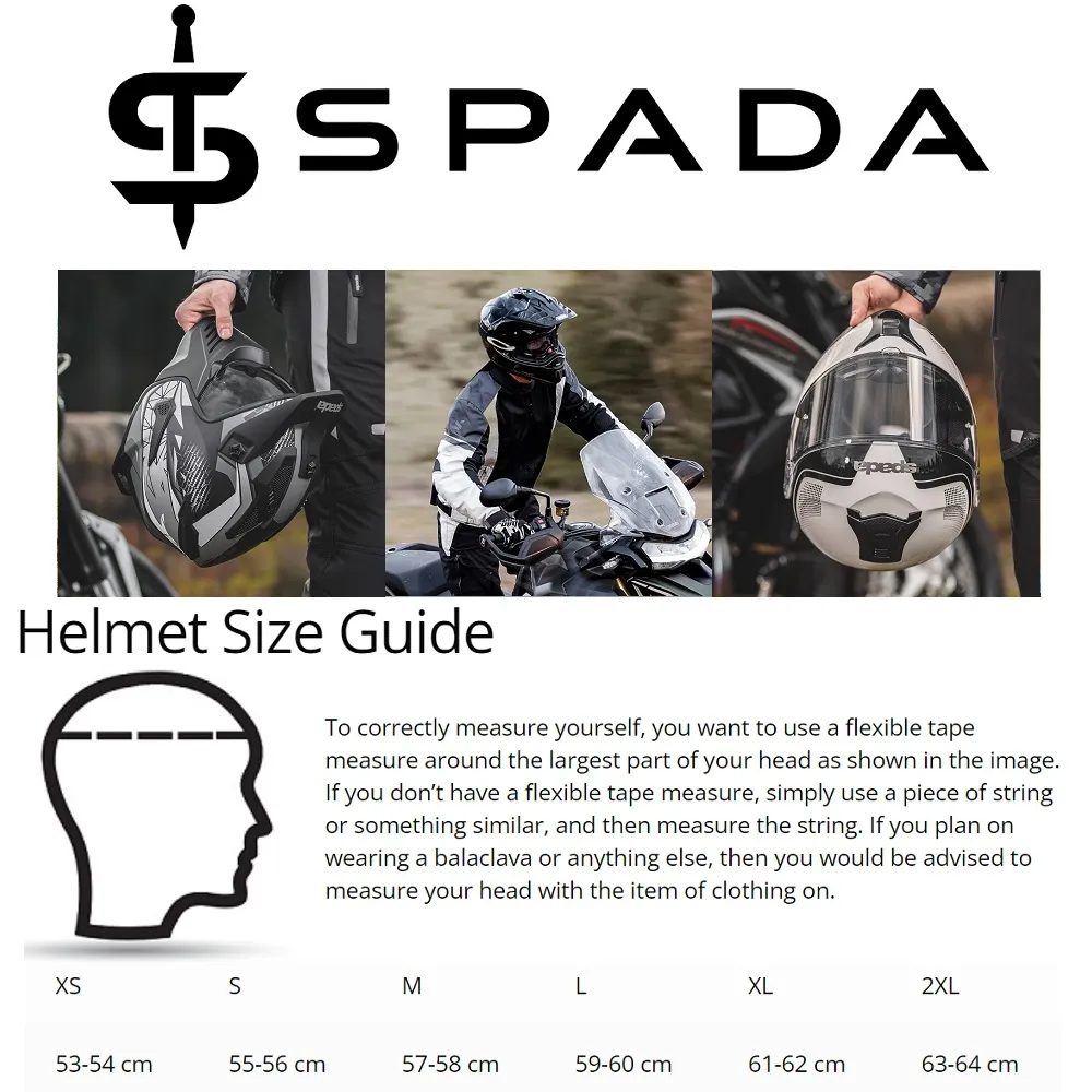 Spada Rock Plain Helmet - White