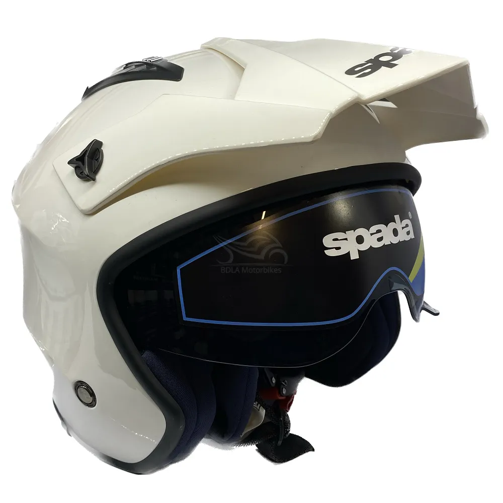 Spada Rock Plain Helmet - White