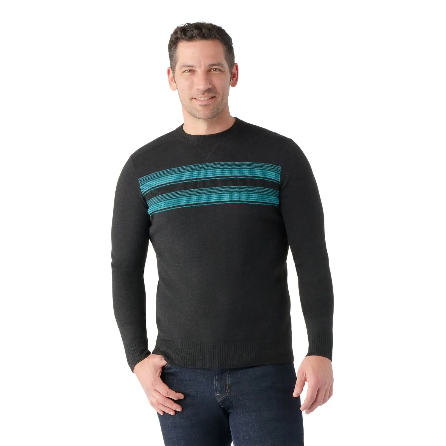 Sparwood Stripe Crew Sweater (Men's) - SW016474