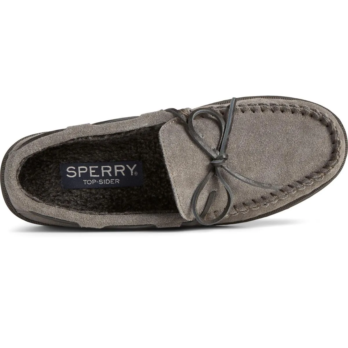 Sperry Doyle Moccasin Slippers Charcoal