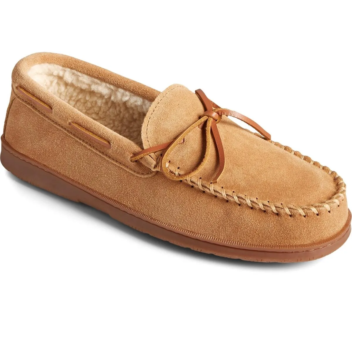 Sperry Doyle Moccasin Slippers Cinnamon