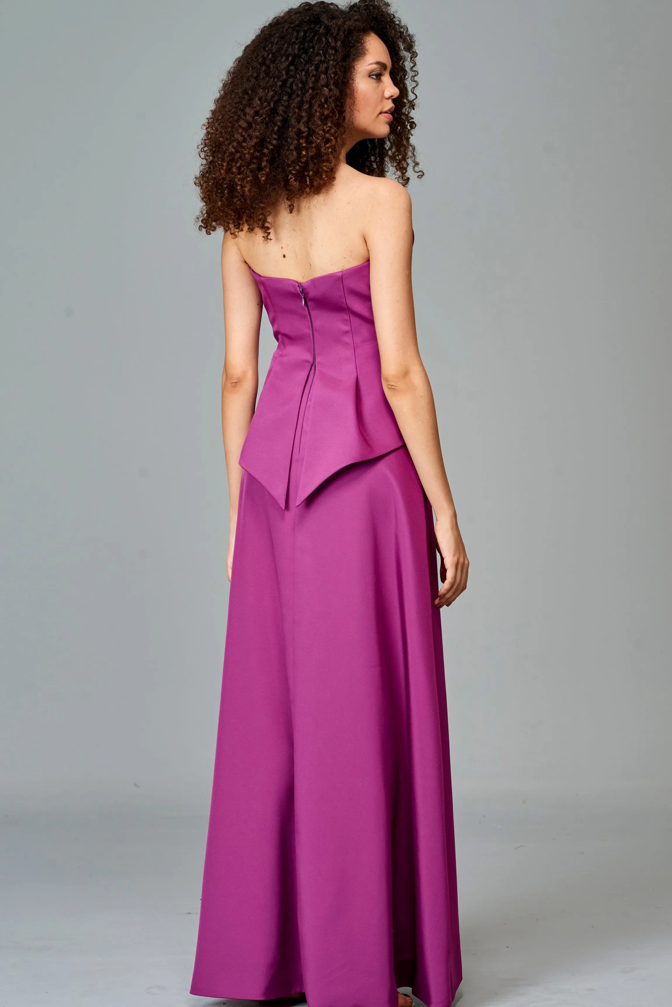 Structured Long Dress